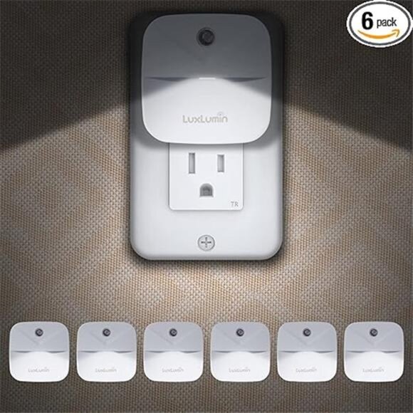 LED Night Light, Night Lights Plug into Wall with Dusk-to-Dawn Sensor for Kids - Picture 7 of 7